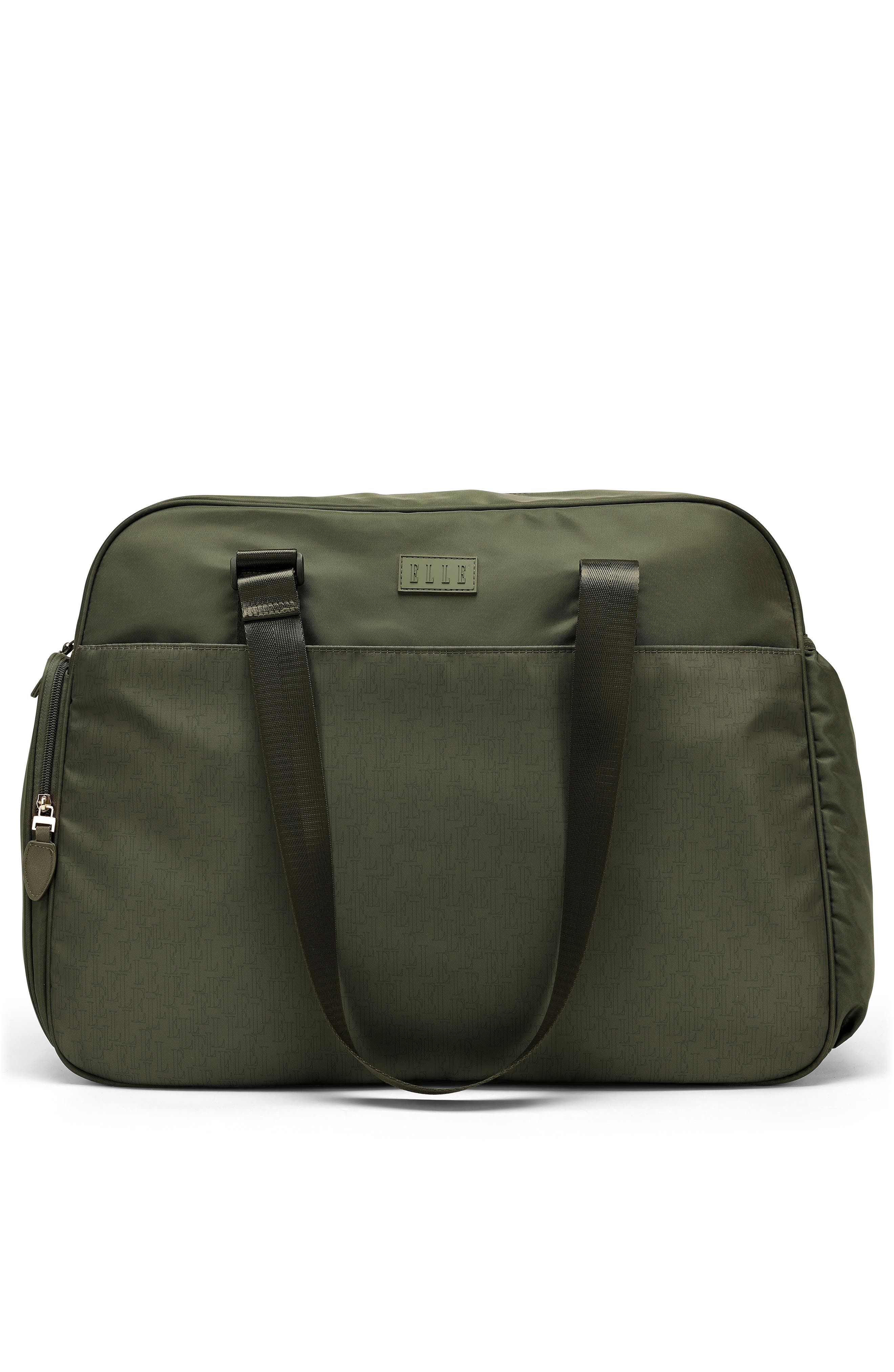 Wayfarer 40L Monogram Weekender Duffel Bag, Alternate, color, Olive Green