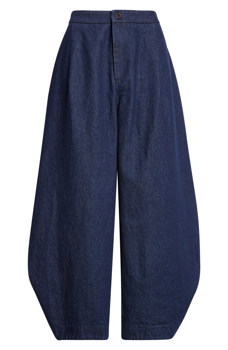 renaissance renaissance Ava Pleated Balloon Jeans, Alternate, color, Jeans