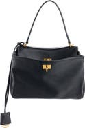 Balenciaga Mini Rodeo Leather Top Handle Bag