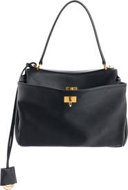 Balenciaga Mini Rodeo Leather Top Handle Bag