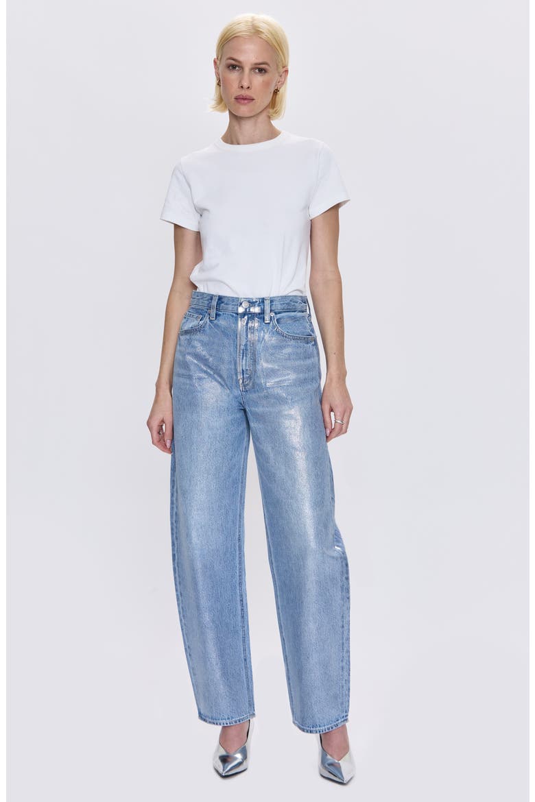 Wes High Waist Barrel Jeans, Alternate, color, SPELLBOUND