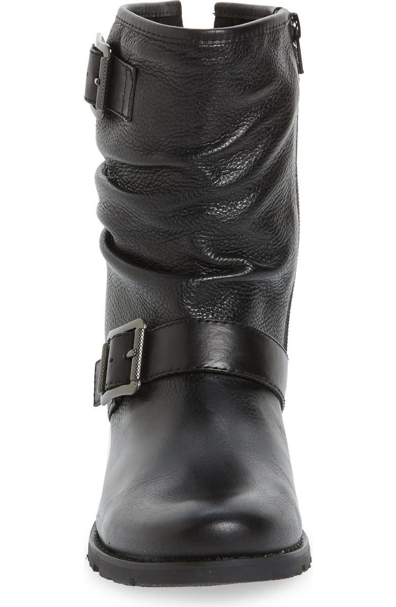 Söfft 'Saxton' Slouchy Buckle Strap Bootie, Alternate, color,