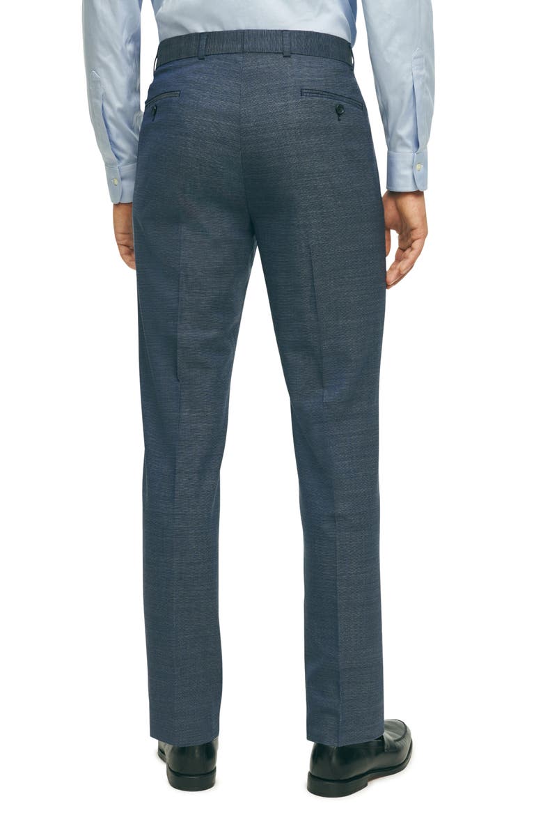 Performance Water Repellent Wool Suit Pants, Alternate, color, BLUENAILHEADS