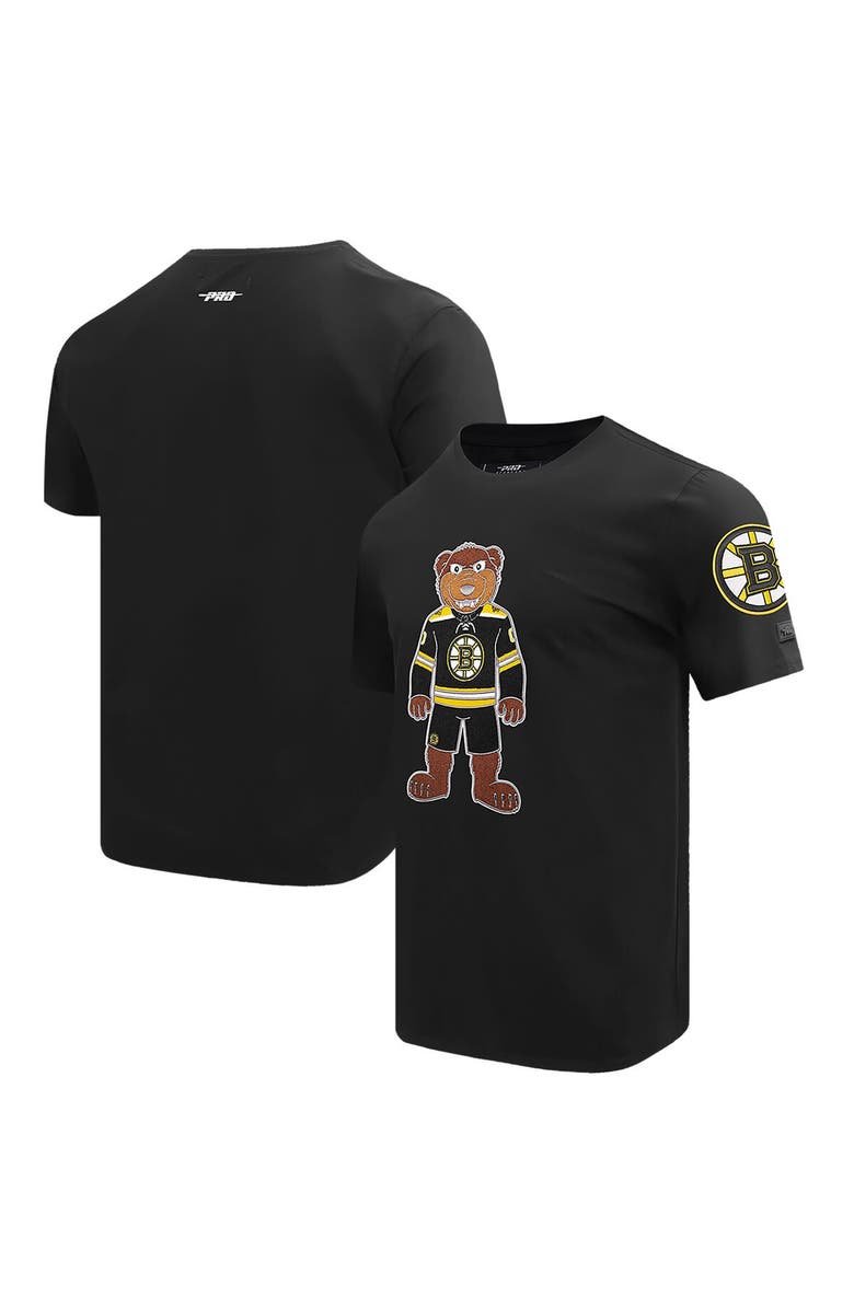 PRO STANDARD Men's Pro Standard Black Boston Bruins Mascot T-Shirt, Main, color, Black
