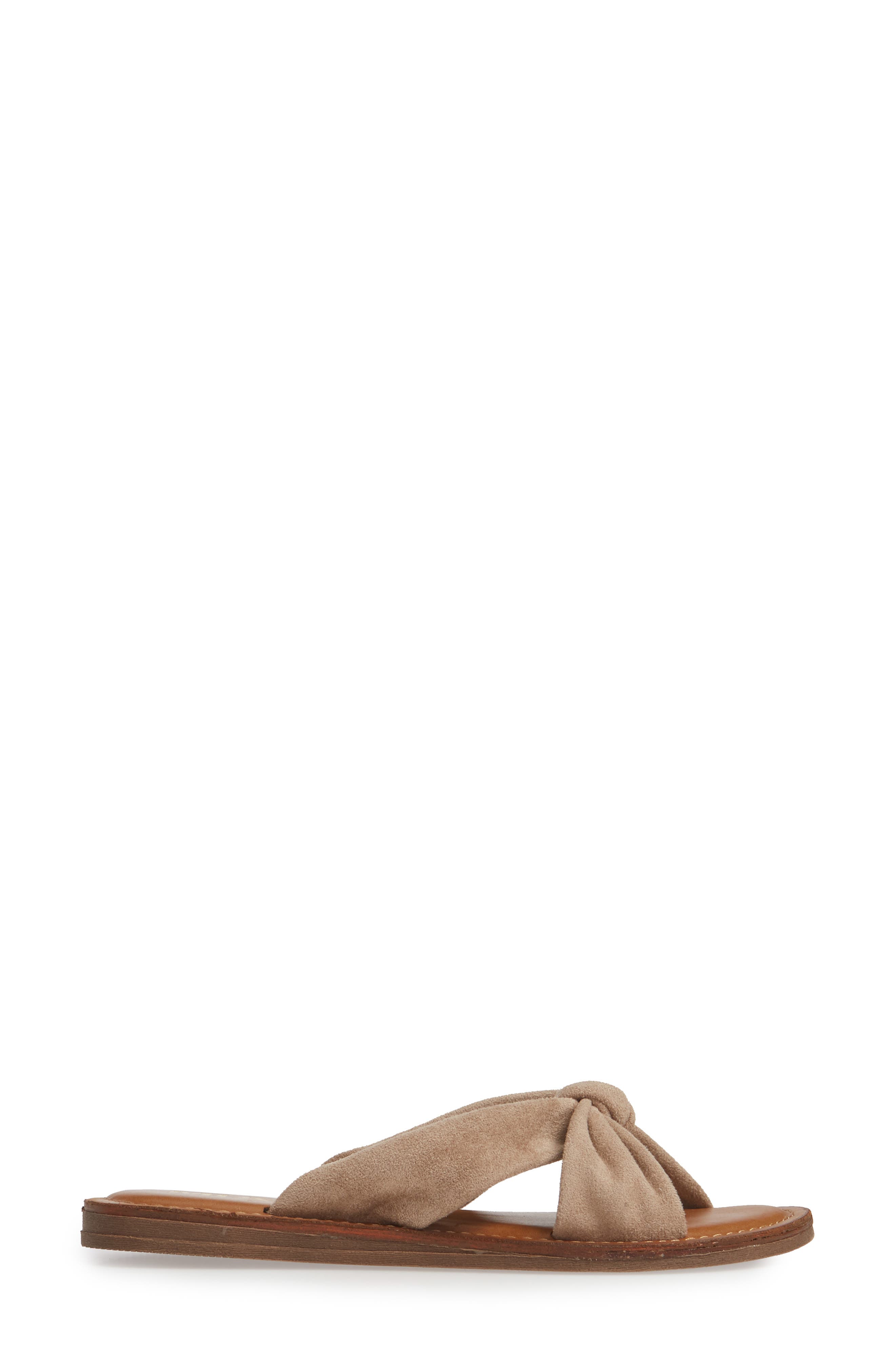 Emila Slide Sandal, Alternate, color, STONE SUEDE