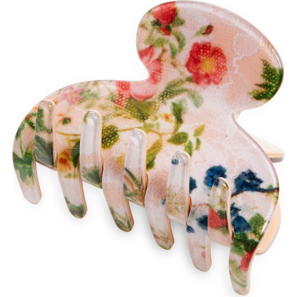 France Luxe Small Couture Jaw Clip In Overjoyed Blush