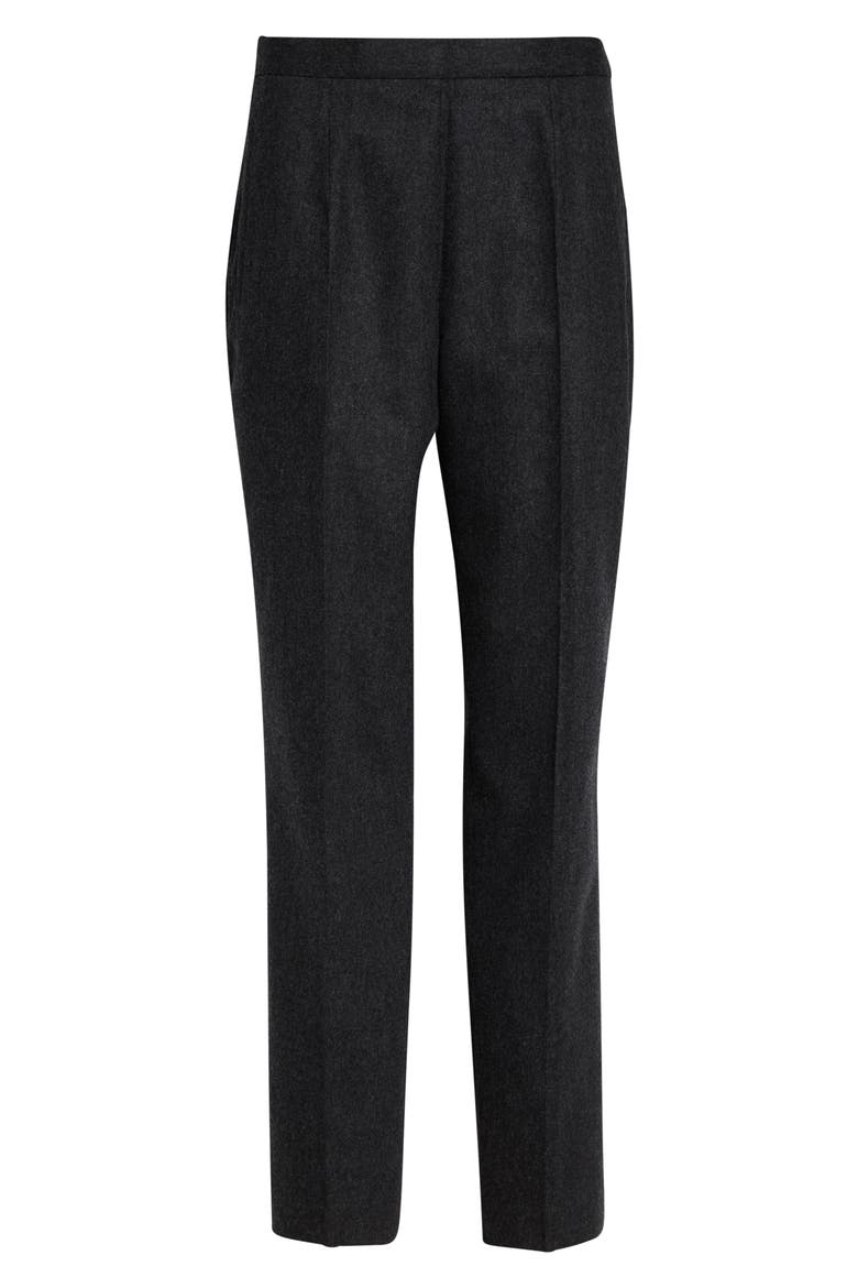 Tailored Slim Fit Wool Pants, Main, color, STORM GREY
