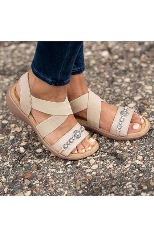 Shop Minnetonka Brida Sandal In Beige