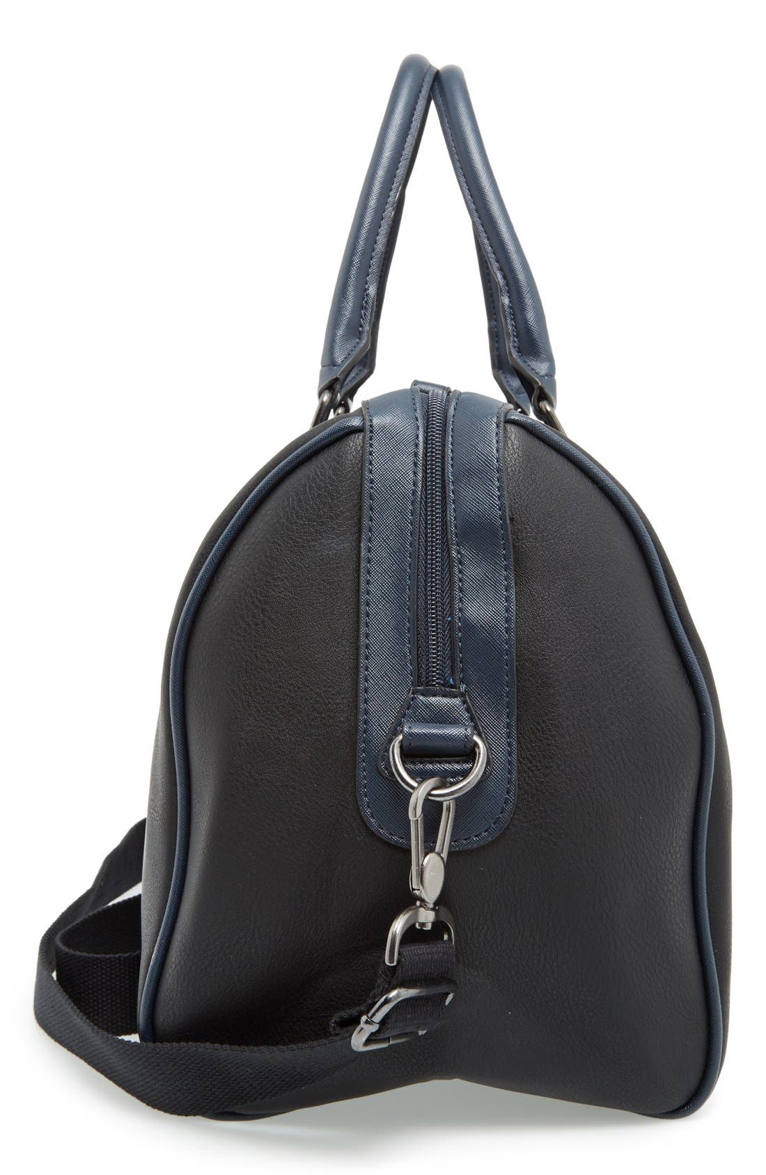 Ted Baker London Striped Duffel Bag, Alternate, color, 