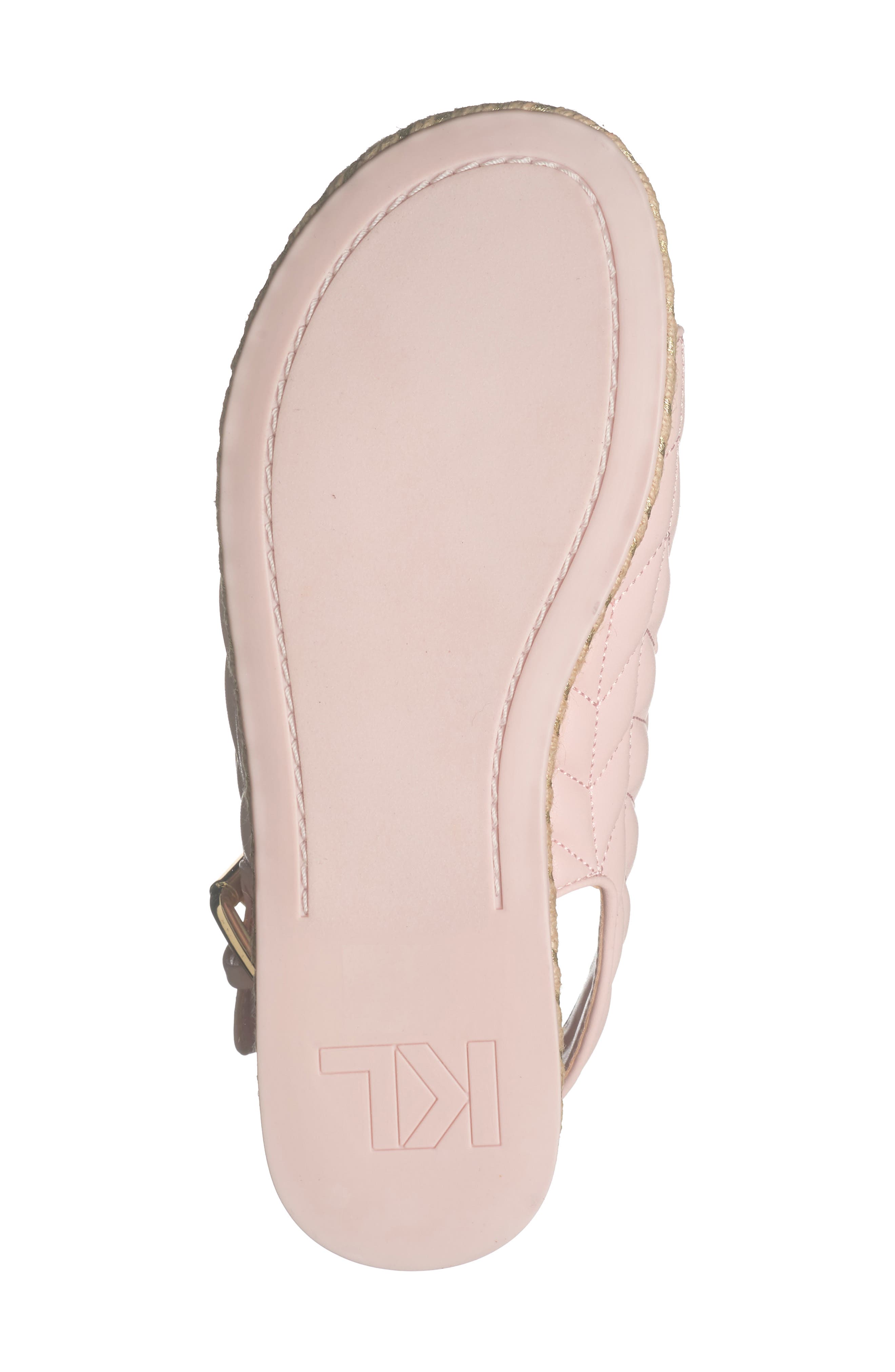 KARL LAGERFELD PARIS Charlay Macaraon Sandal, Alternate, color, Light Blush