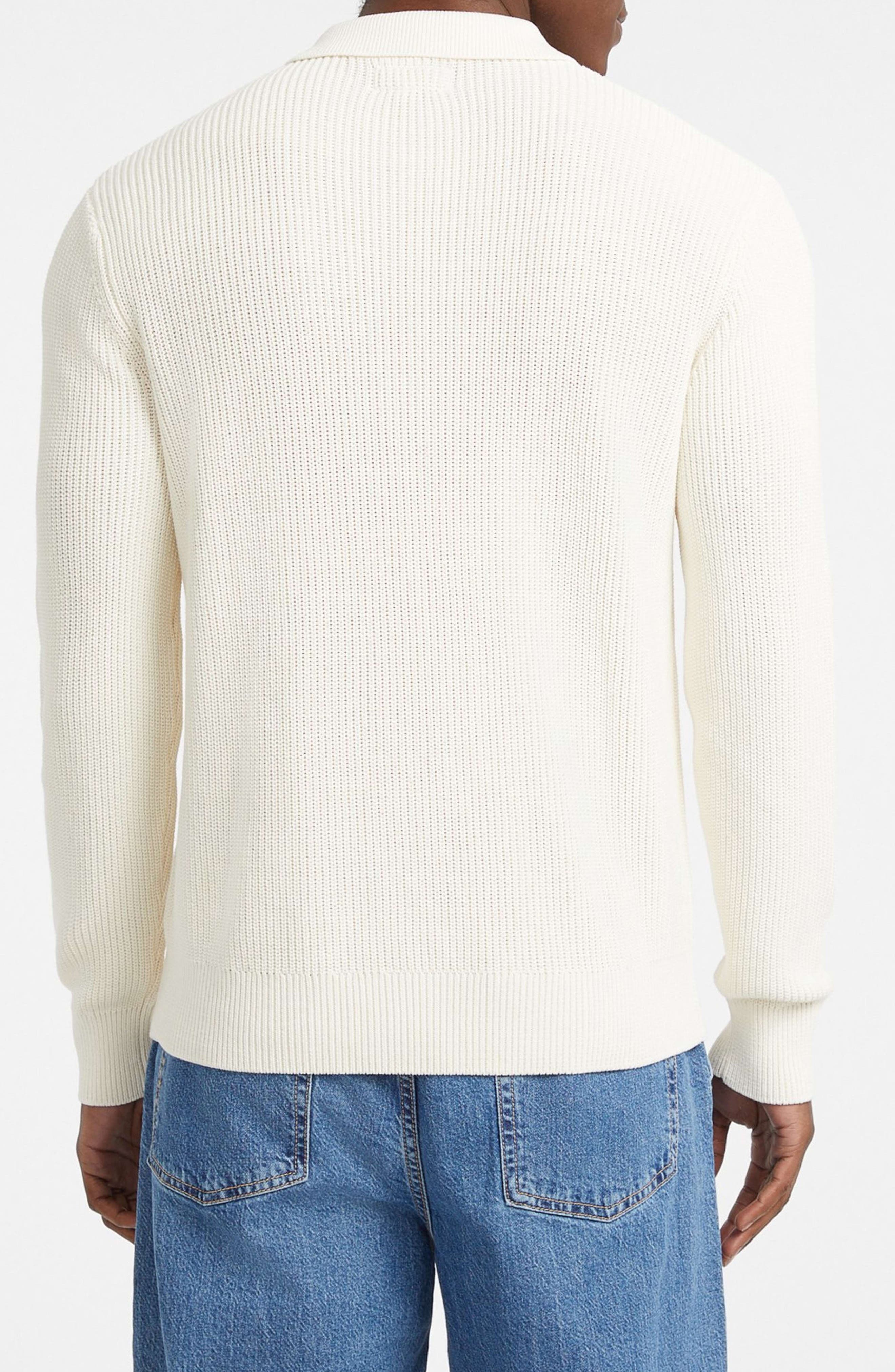 Organic Cotton Half Zip Sweater - image 4
