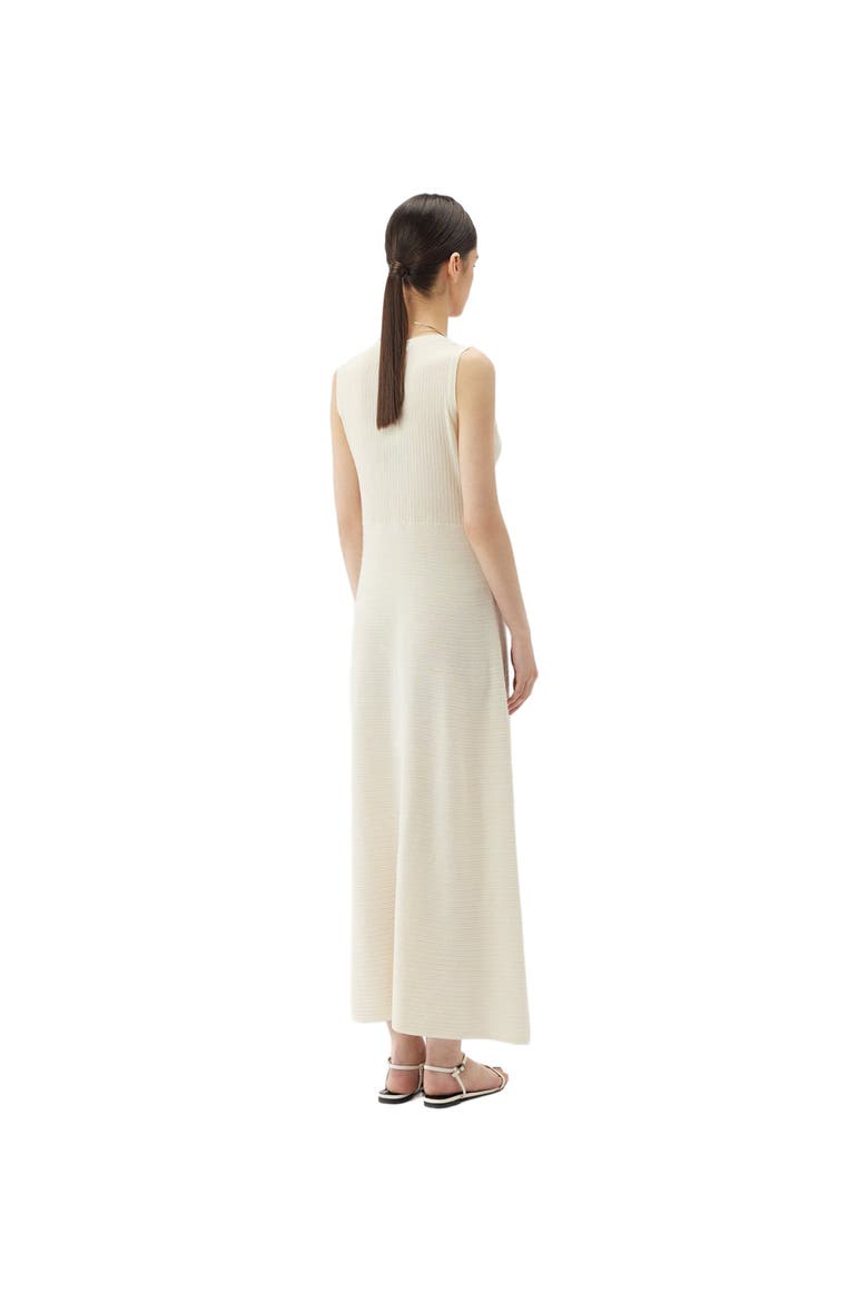 Lightweight Cashmere Silk Dress, Alternate, color, Marshmallow