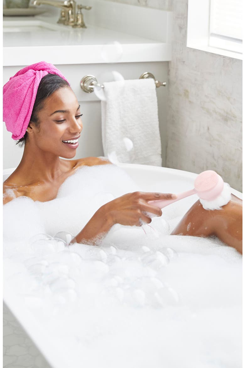 Clean Body Cleansing, Exfoliating, and Massaging Device, Alternate, color, BLUSH