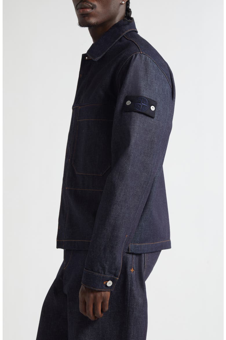 Denim Jacket, Alternate, color, VJ200 INDIGO DENIM-RAW
