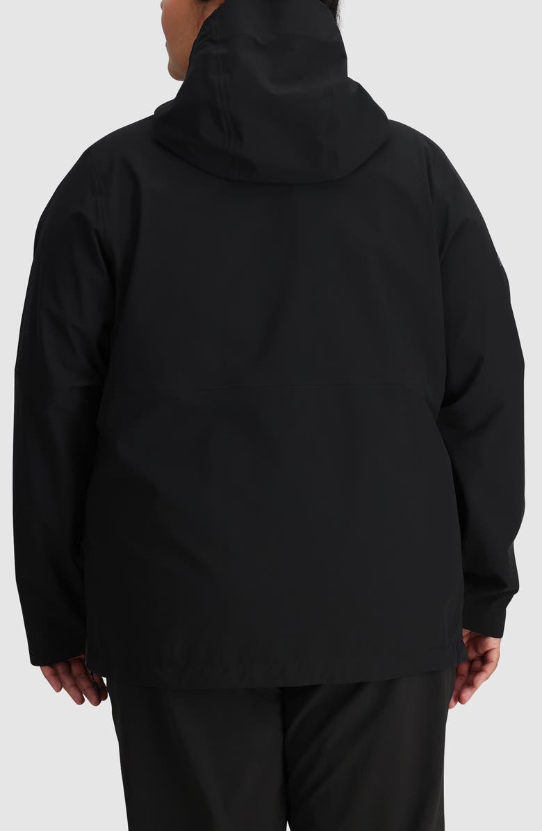 Outdoor Research Aspire II Gore-Tex<sup>®</sup> Waterproof Jacket, Alternate, color, Black