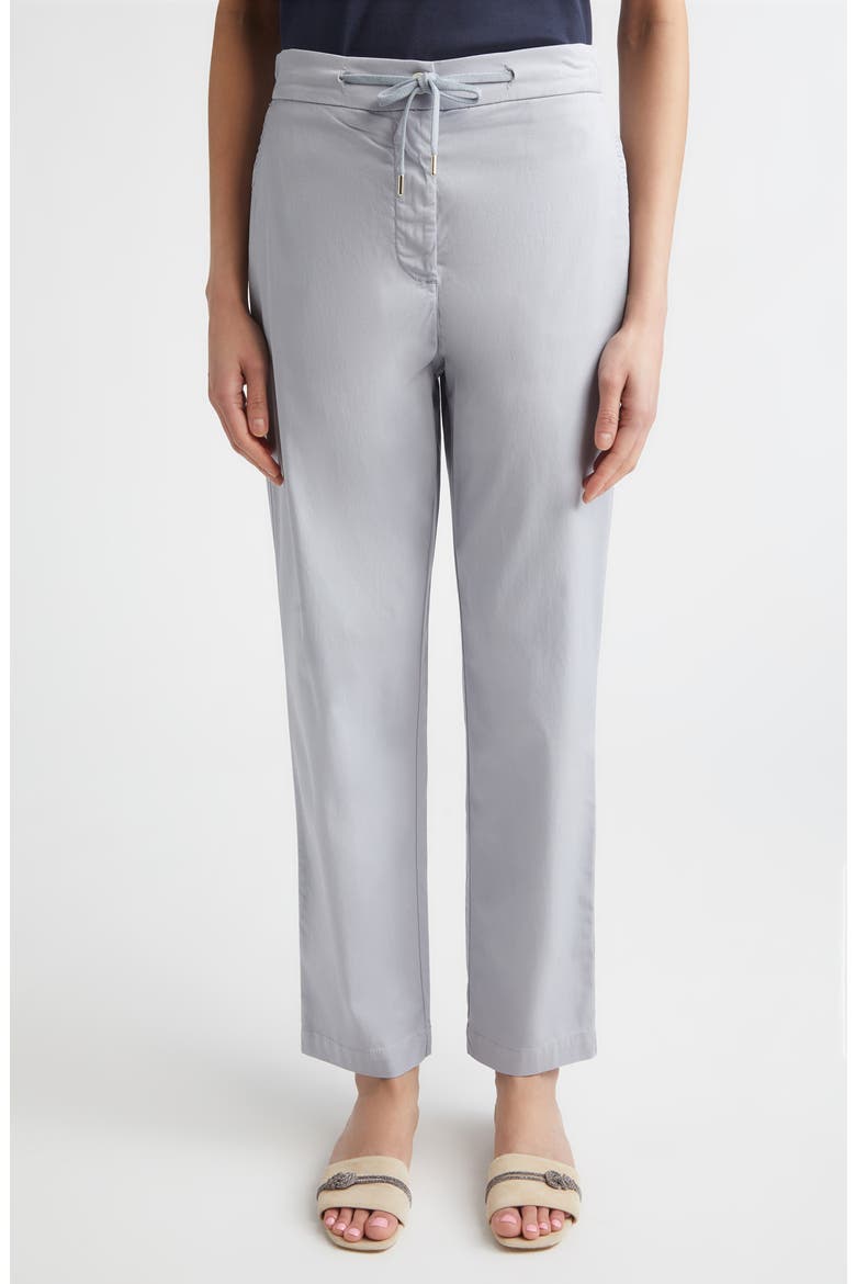 Tapered Ankle Pants, Main, color, 130 SKY BLUE