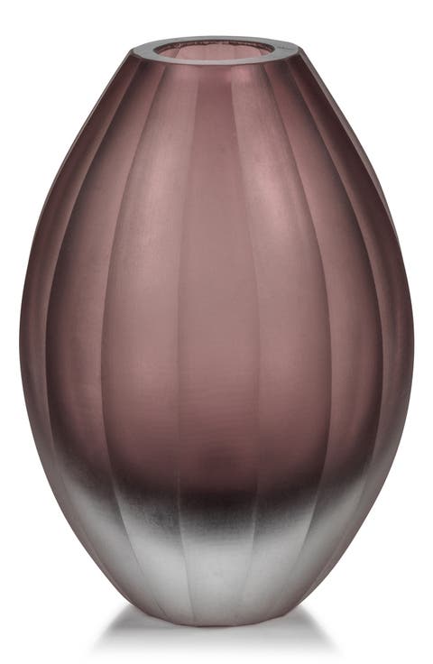 Milano Frosted Glass Vase