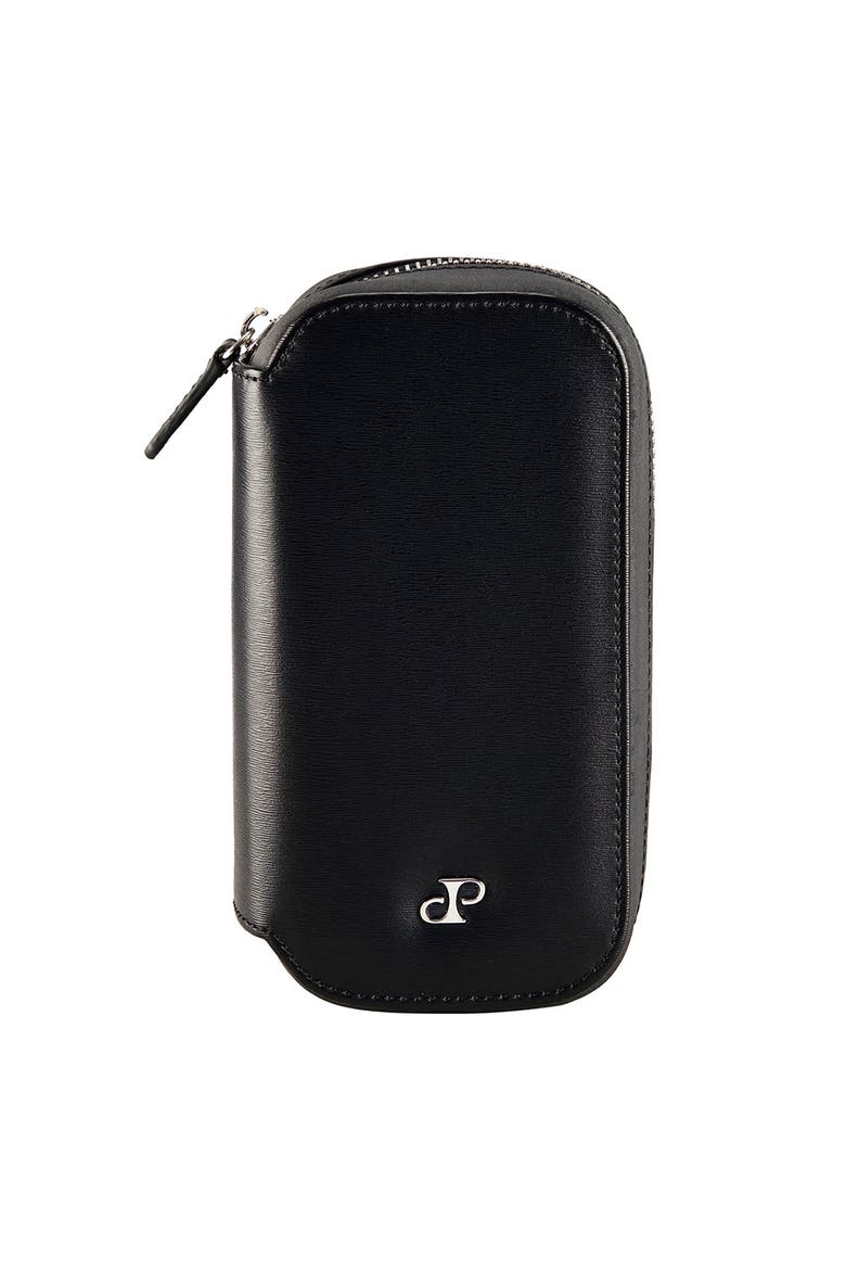 Philipp 2 Piece Watch Zip Case, Main, color, Black