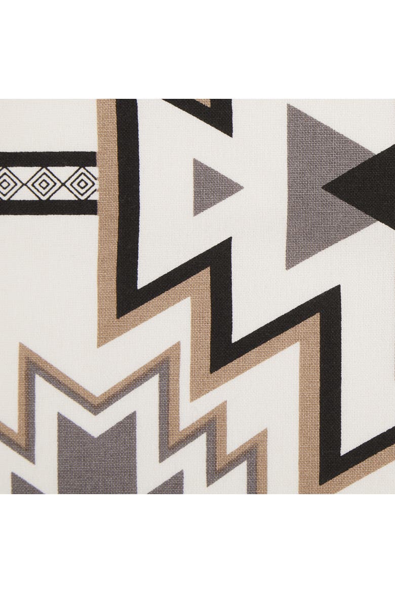 Assorted Southwest Geometric Pillow Cover Set, Alternate, color, Black