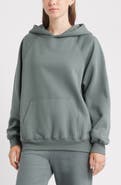 BP. Fleece Detail Oversize Raglan Hoodie