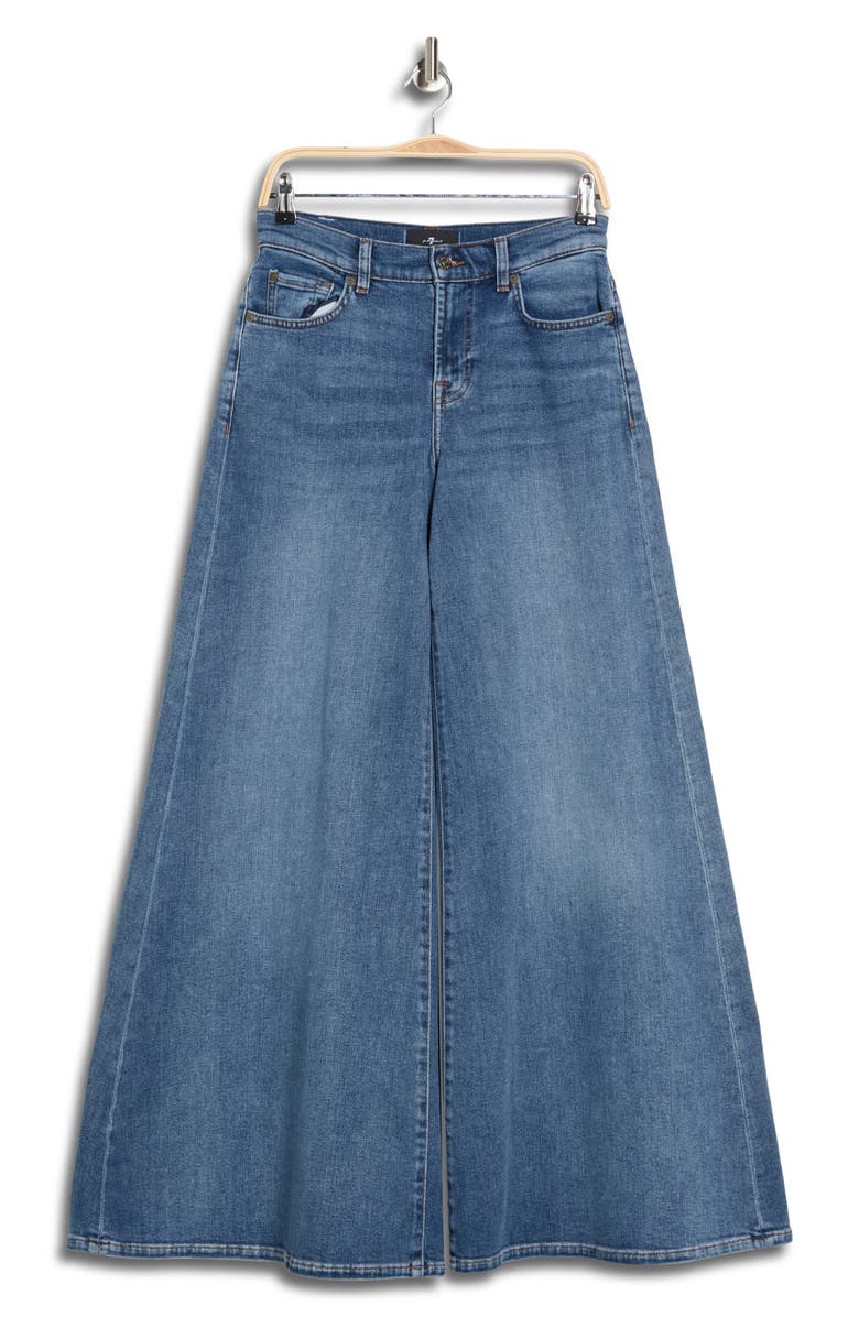 7 For All Mankind Willow High Waist Wide Leg Jeans, Alternate, color, 