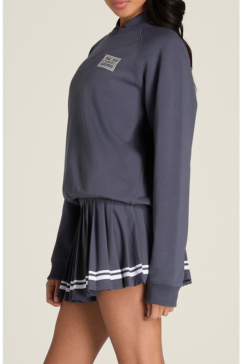Classic Crew Sweatshirt, Alternate, color, GRAYSTONE