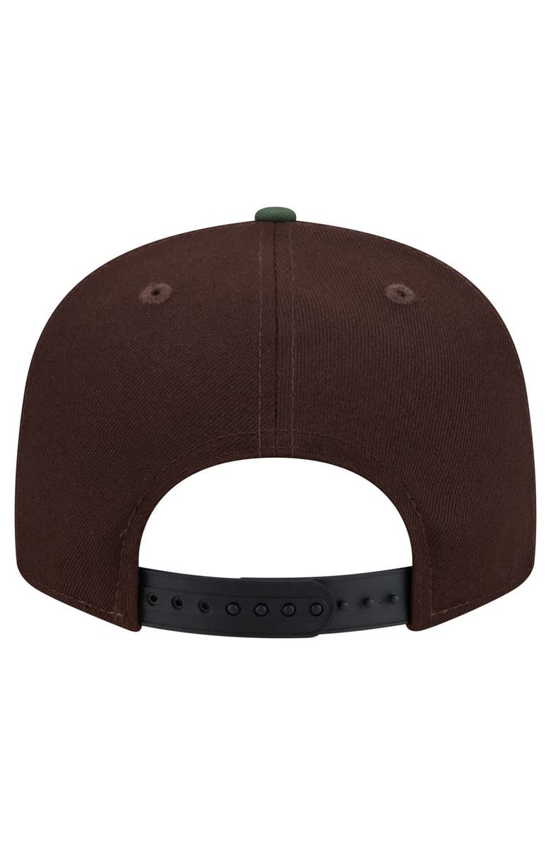 New Era Men's New Era Dark Brown Tampa Bay Buccaneers Burnt Wood Camo 9FIFTY Snapback Hat, Alternate, color, Dark Brown