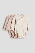 H&M 3-pack Wrapover Bodysuits