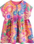 NEXT Kids' Floral Cotton Jersey Dress