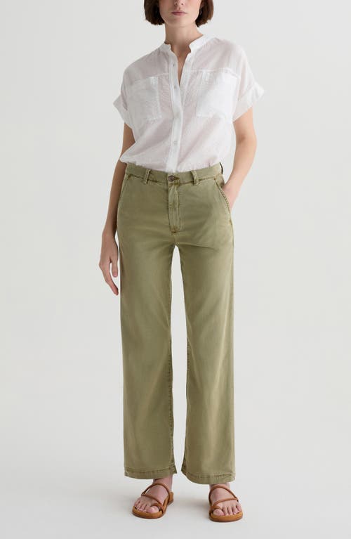 Ag Caden Wide Leg Twill Pants