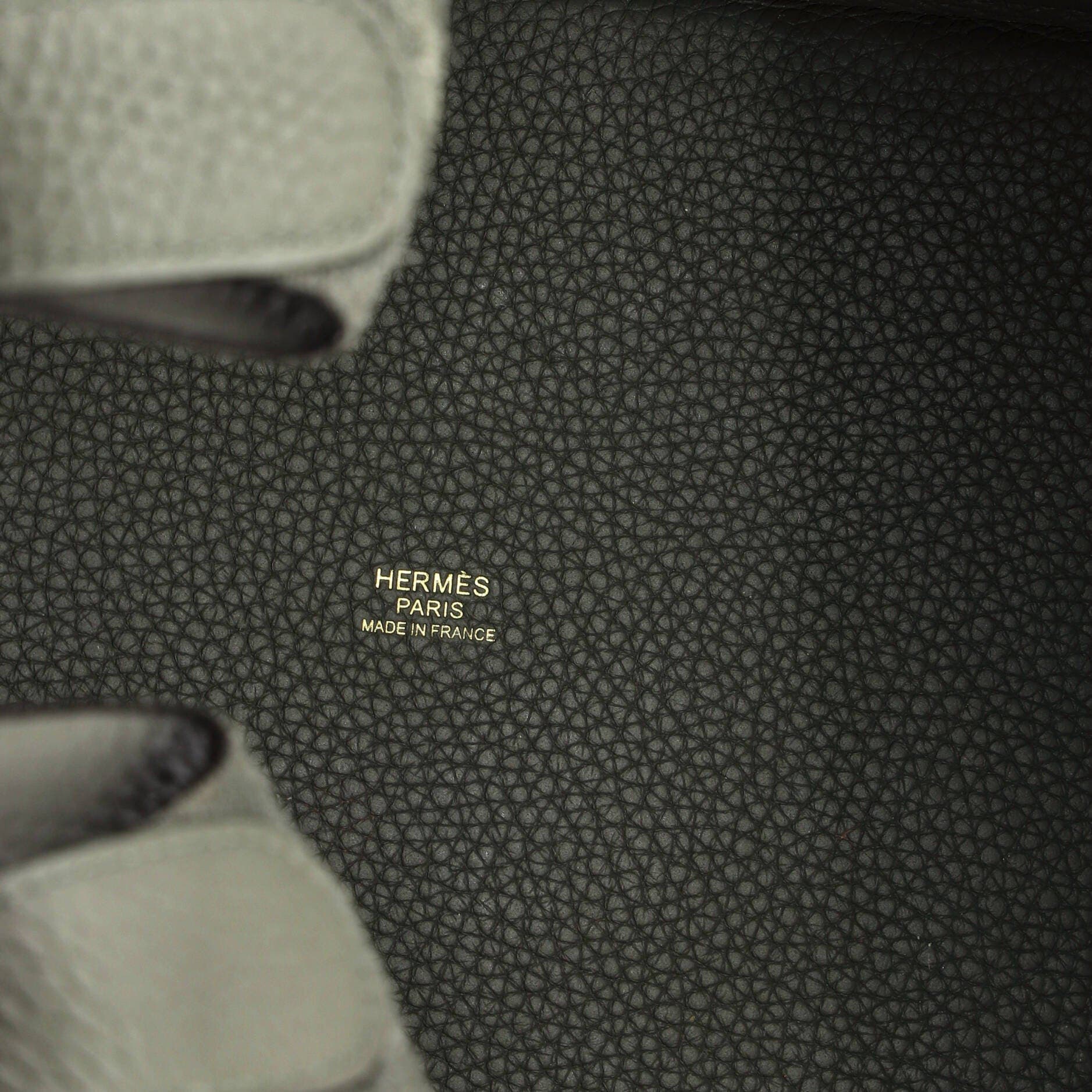 Pre-Owned Hermes Picotin Lock Bag Clemence MM, Alternate, color, Gris Meyer