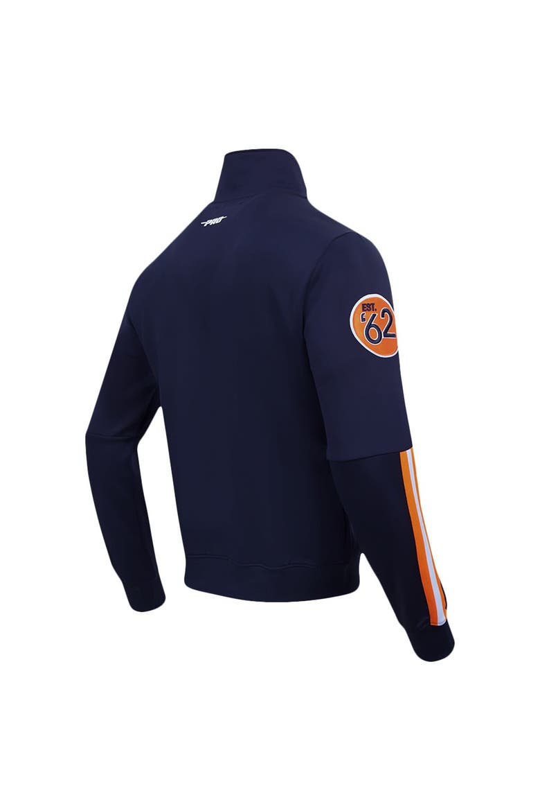 Men's Pro Standard Navy Houston Astros Fast Lane Full-Zip Track Jacket, Alternate, color, Navy