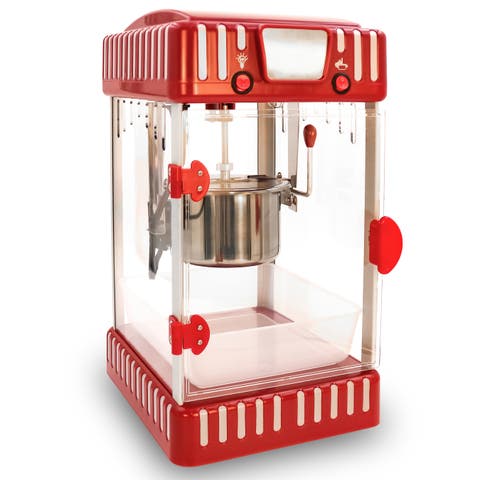 2.5 Oz Kettle Popcorn Maker with Stirring System