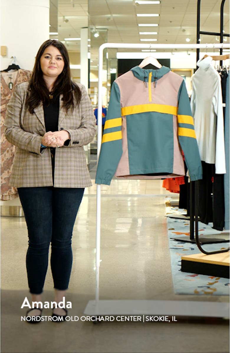 Melra Water Repellent Colorblock Anorak, sales video thumbnail