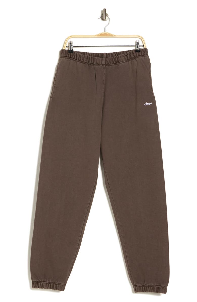 Obey Lowercase Pigment Sweatpants, Alternate, color,
