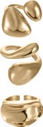 Ettika Modern Organics Set of 3 Rings