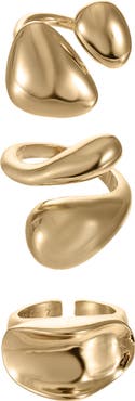 Ettika Modern Organics Set of 3 Rings