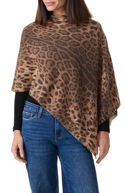 Cashmere & Wool Blend Poncho