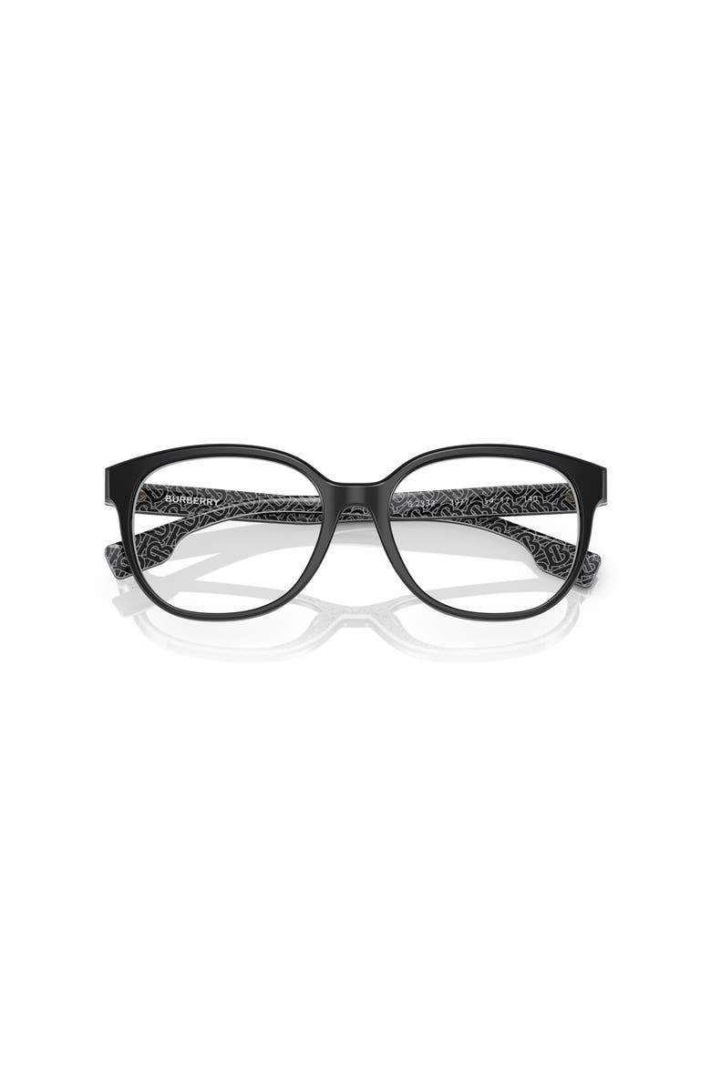 54mm Square optical glasses, Alternate, color, Black