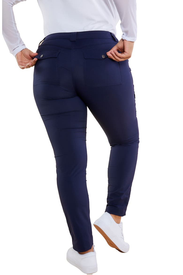 The Kate Skinny Cargo Pant, Alternate, color, NAVY