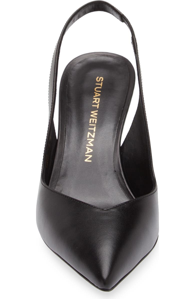 Stuart Weitzman Eva Pointed Toe Slingback Pump, Alternate, color,