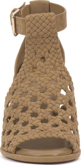 Frasper Woven Ankle Strap Sandal