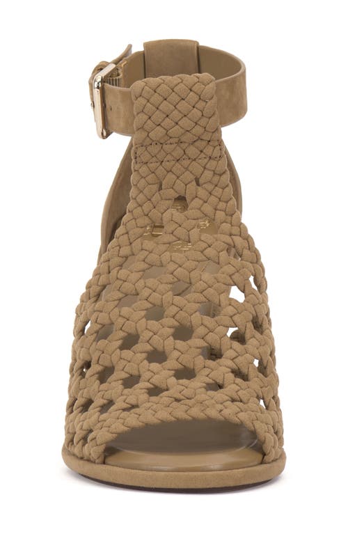 Vince Camuto Frasper Woven Ankle Strap Sandal In New Tortilla