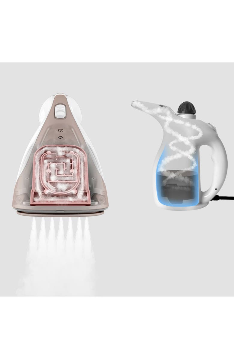 SALAV Rose Gold HS-100 Duopress Hand Held Garment Steamer & Iron, Main, color,