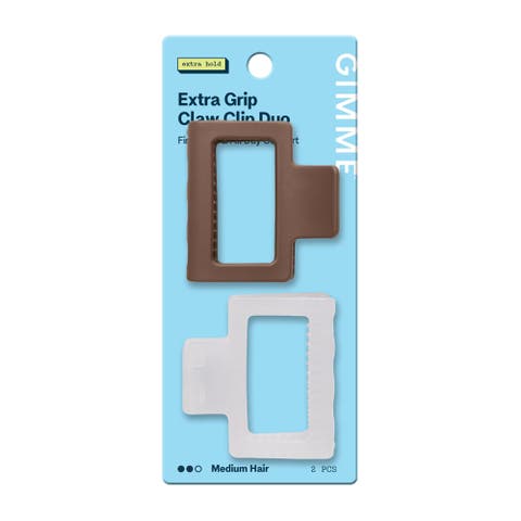 Square Extra Grip Claw Clip
