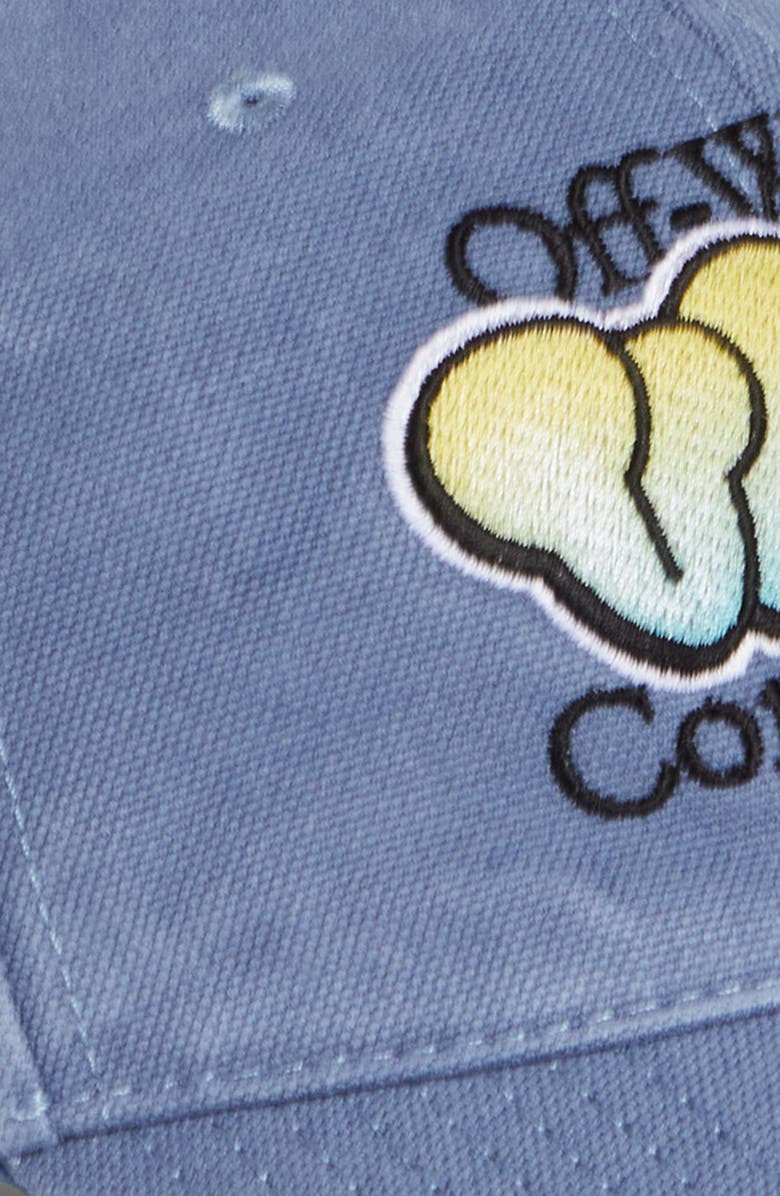 Off-White Embroidered Logo Baseball Cap, Alternate, color, 