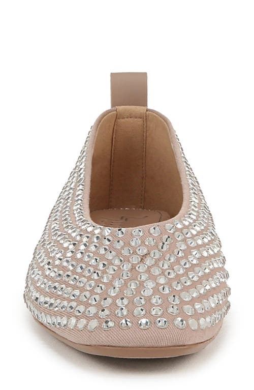 27 Edit Naturalizer Carla Sparkle Embellished Flat In Warm Taupe