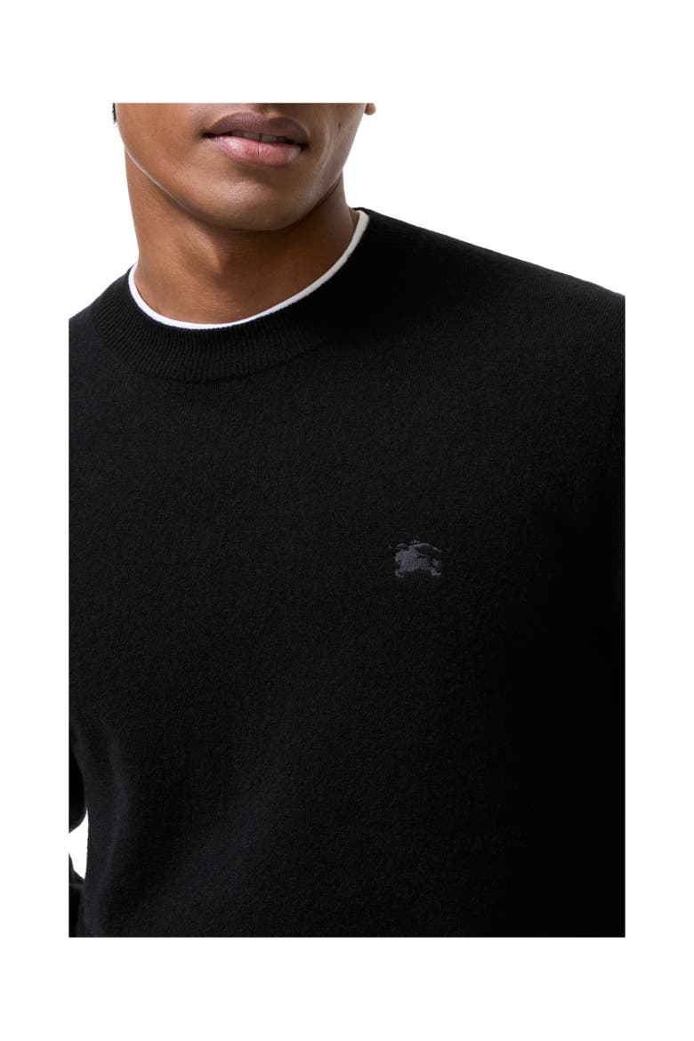 Cashmere Blend Sweater, Alternate, color, Black