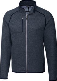 Cutter & Buck Mainsail Sweater Knit Full Zip Jacket