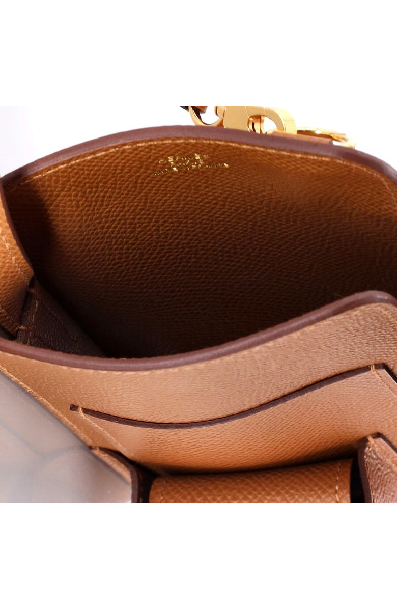 Pre-Owned Hermes Hermesway Phone Case Crossbody Bag Epsom, Alternate, color, Gold